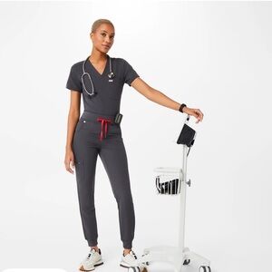 FIGS | Scrub set | Like new | Charcoal | Top xxl | Bottom xl